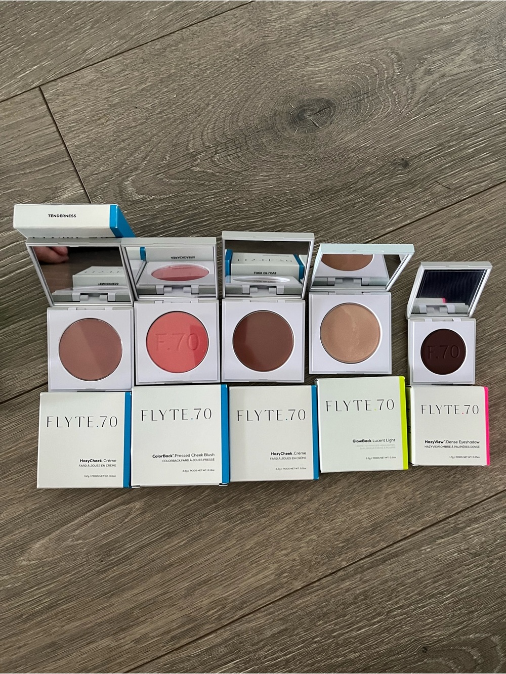 NWT Women’s Blush, Eye and Lip Color— Pink, Brown, Cream Shades
